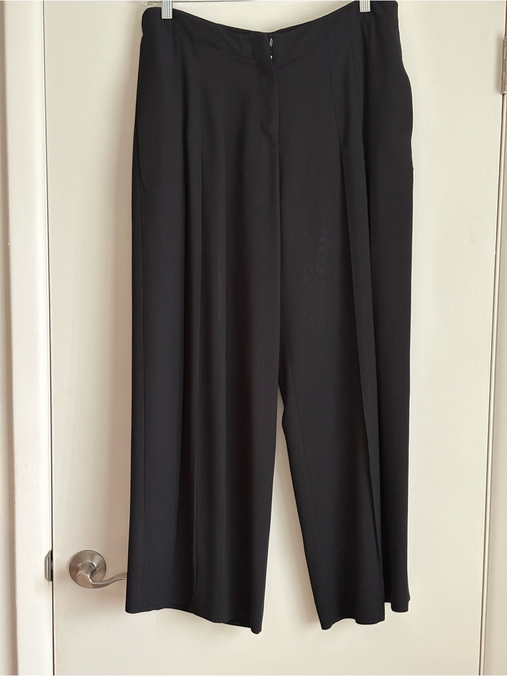 Derek Lam Black Wide-Leg Dress Pants
